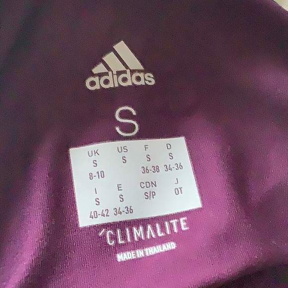 Adidas Maroon Racerback Tank - Picture 2 of 4